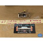 OEM 1961 1962 1963 1964 1965 1966 1967 1968 1969 1970 Cadillac Deville Eldorado 1965 1966 1967 1968 1969 1970 Calais Fleetwood CENTER UNDER DASH COURTESY LIGHT SWITCH & BEZEL TESTED